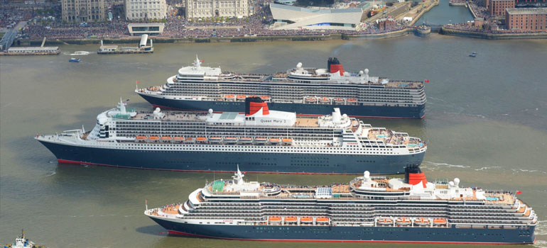 Three Queens visit Liverpool