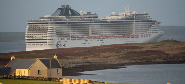 cruise liner kirkwall