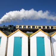 Beach huts at Torquay