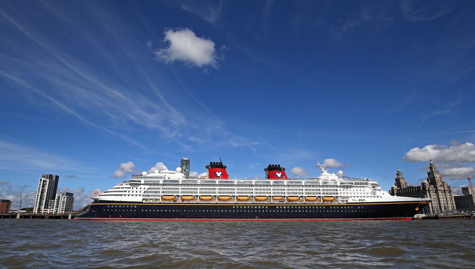 is the disney cruise ship in liverpool