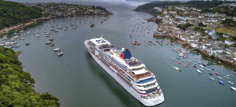 fowey cruise ship