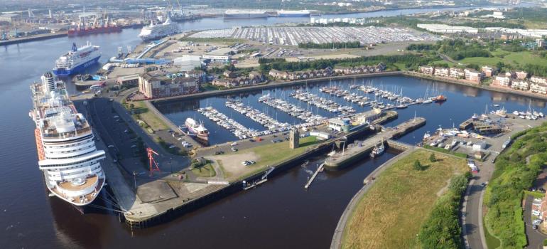 Port of Tyne will increase capacity at Northumbrian Quay, creating additional space which will double the quay width