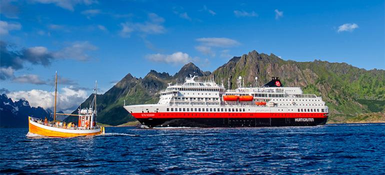 MS Otto Sverdrup. Credit: Hurtigruten