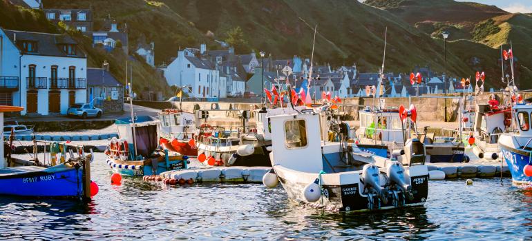 Gardenstown and Seatown, North Aberdeenshire