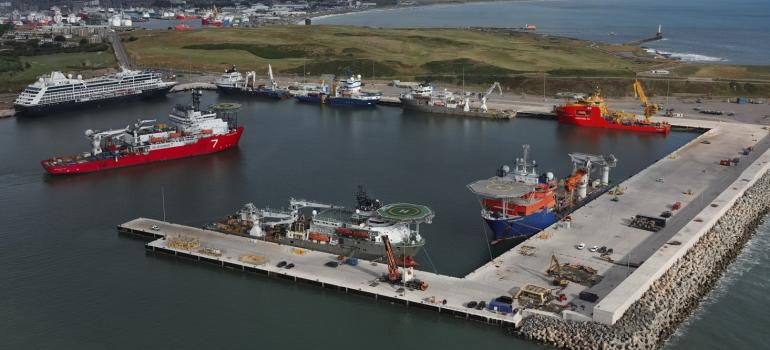 Aberdeen ramps up its cruise offering. Expansion project is now fully operational (Image at LateCruiseNews.com - September 2023)