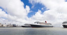 Queen Mary 2, Queen Elizabeth, Queen Victoria and Queen Anne will come together for the first time in 2028